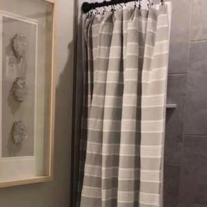 Vera Wang Shower Curtain - used in guest bath
